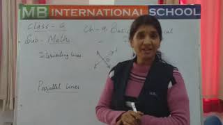 class 6 chap 9 (Basic geometrical ideas)maths