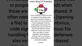 Computer Viruses Explained for Beginners 🦠💻 #shorts