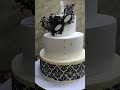 Masquerade Cake... #foryou #cake #cakedecorating #masquerades