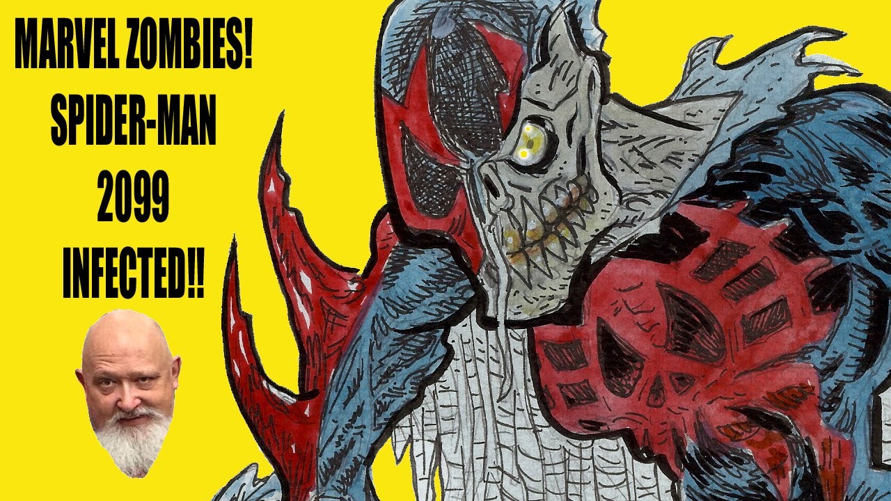 MARVEL ZOMBIES in the Studio!! Spider-Man 2099 Process! - YouTube