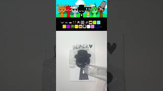 Transform Sprunki Normal Black With Water