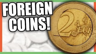5 FOREIGN COINS WORTH MONEY - RARE WORLD COINS TO LOOK FOR!!