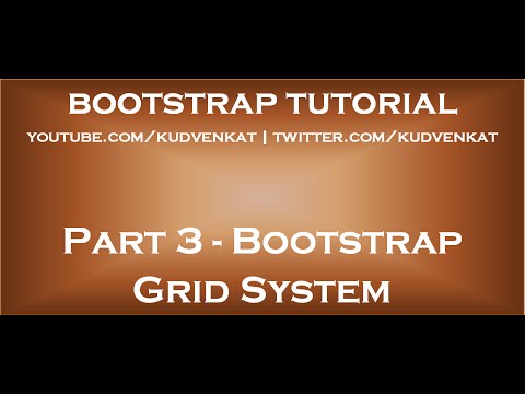 Videó: Mi az a bootstrap grid?