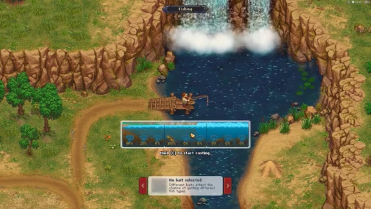 Graveyard Keeper Ep 7 Finding Moths and Fishing! YouTube