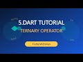 Ternary Operator in Dart: Simplify Your If-Else Conditions! | Flutterwithalan |