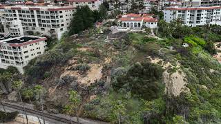Timelapse of San Clemente's Casa Romantica Landslide