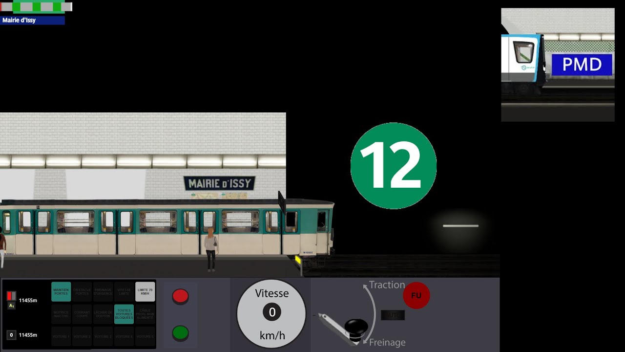 Paris Metro Driver (v4)/ Ligne 12/ MF67/ [ Non Commenté ]