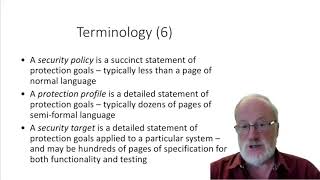 Security Engineering Lecture 2: Threat Models and Security Policies