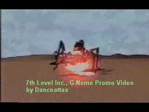 This is a short G-NOME promo-vid that has been produced for our marketing division, while working for the German branch of 7th Level Inc. in 1995. It's called: G-NOME, a sci-fi shooter and one of the 1st games designed for Win 95. This vid was hidden only in the German version NOT in the US-version. Sound design by myself. See, how far we were at that time ... ;-) Sorry for the poor quality.