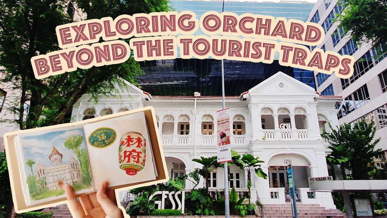 Exploring Orchard's Heritage Trail with Watercolour
