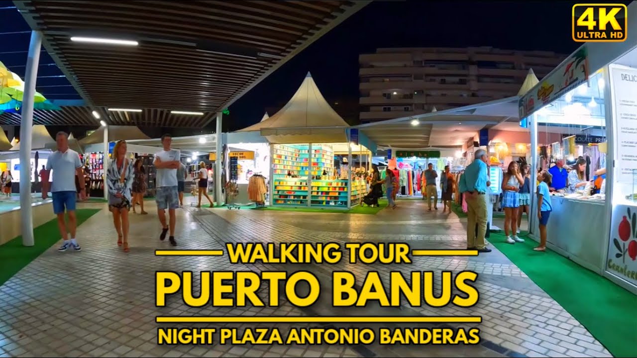 Puerto Banus Marbella Spain - Weekend Nightlife - Summer 2022 - Walking  Tour [4K60FPS] 