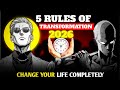 5 Rules Every Successful Person Knows | Do This Now