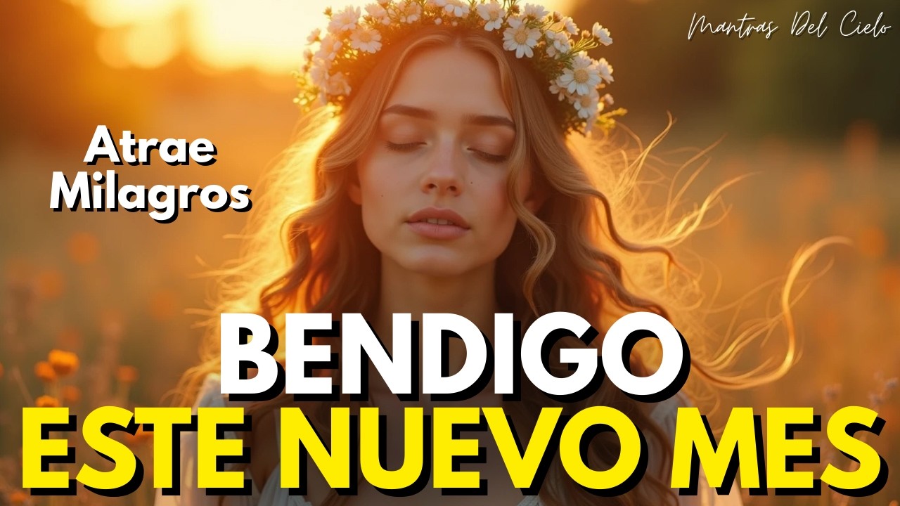 ✨ BENDIGO ESTE NUEVO MES | Mantra Poderoso de Gratitud y Abundancia