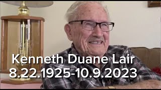 Kenneth Lair Memorial Service (October 21,  2023)