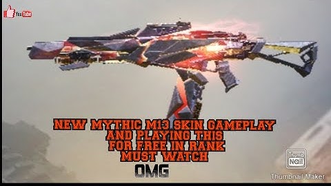 NEW MYTH13 MORNING STAR SKIN FUNNY GAMEPLAY  PLAY M13 MYTHIC SKIN FOR FREE IN CODM MUST WATCH PART 1