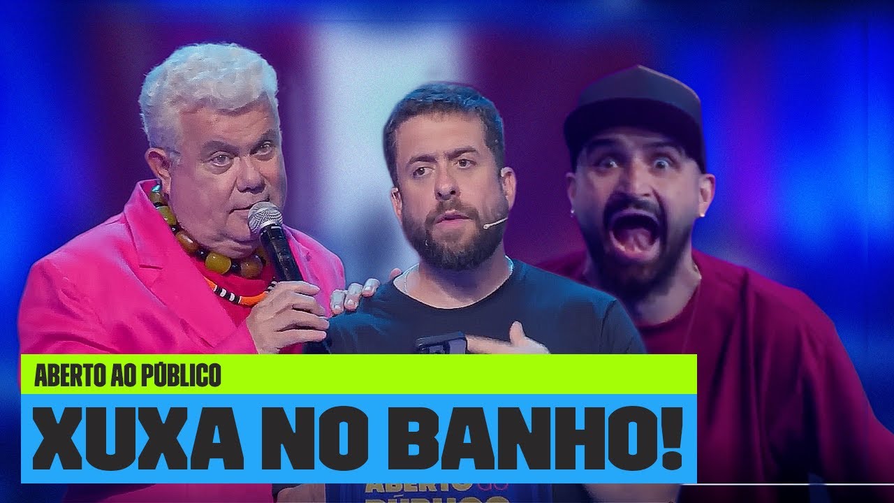 Milton Cunha liga pra XUXA na hora do BANHO e recebe uma foto inesperada! | Aberto ao Público