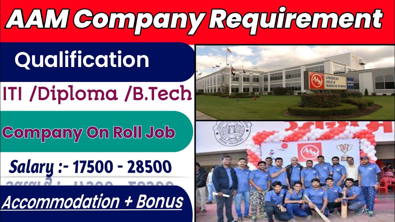 How To Get Job In American Axle Company Freshers Jobs in Pune