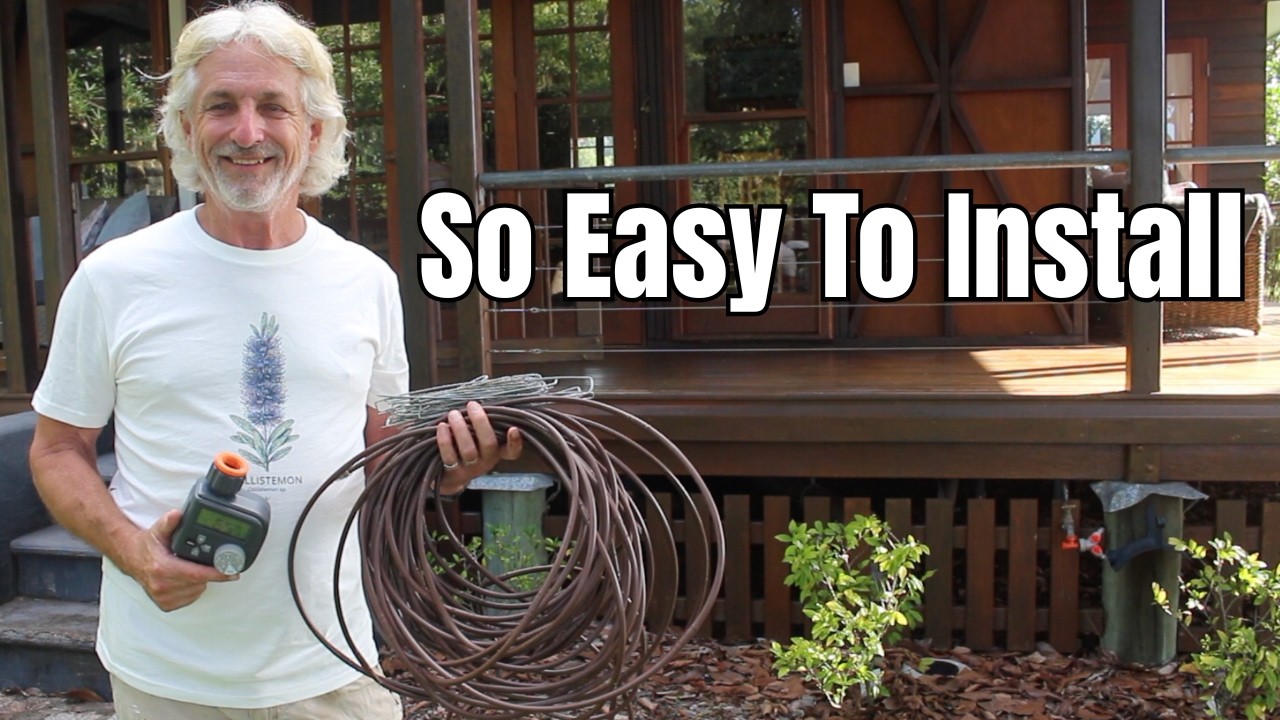 Save Hours Every Week - How to Install a Drip Irrigation System