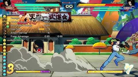 Dbfz Android 17 midscreen combo