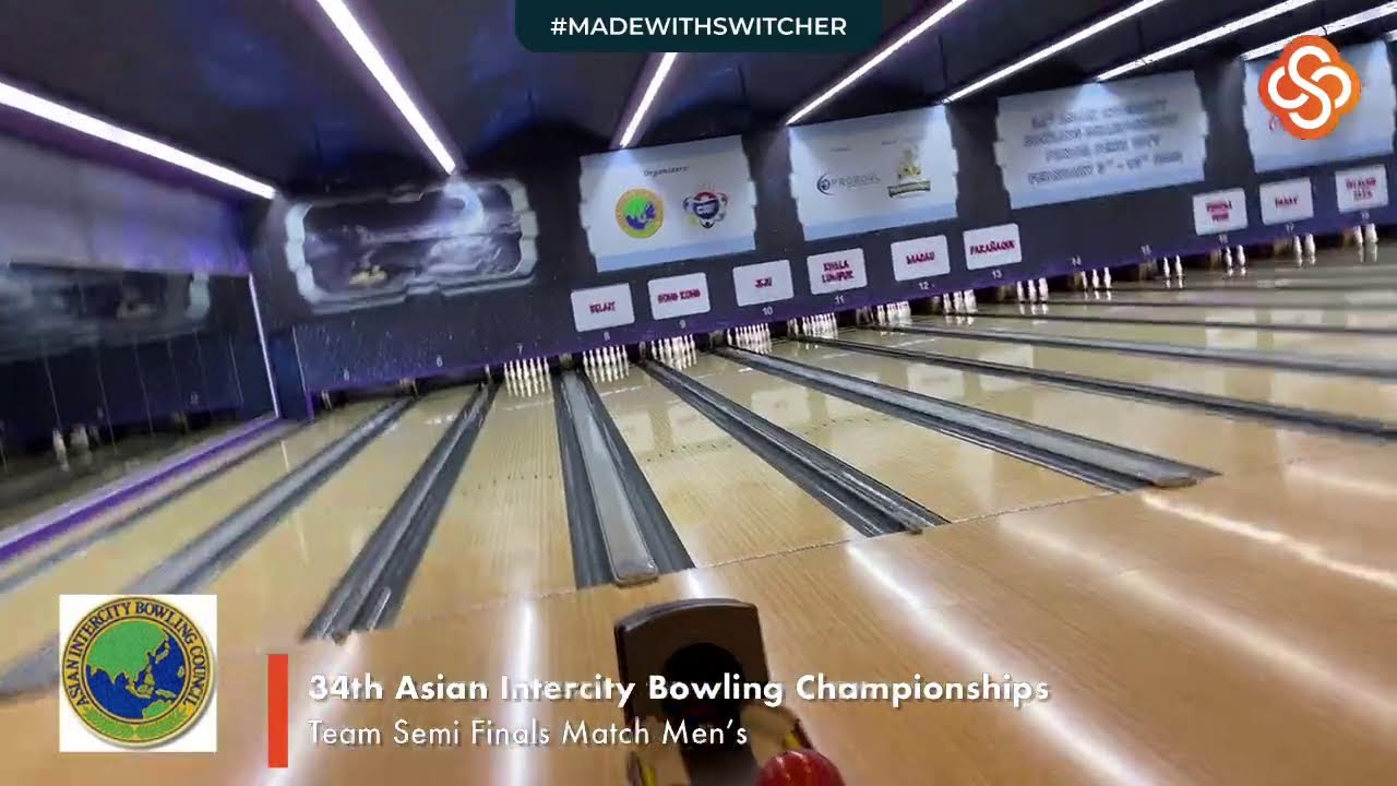 34th Asian Intercity Bowling Championships Men’s Team Event YouTube