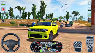 Taxi Sim 2020 Gameplay 41 - Driving Jeep Compass For Passenger In Town - Insane Mobile Gaming screenshot 4