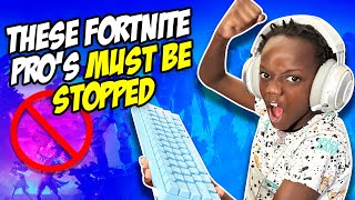 Playing ARENA With PRO'S On Fortnite