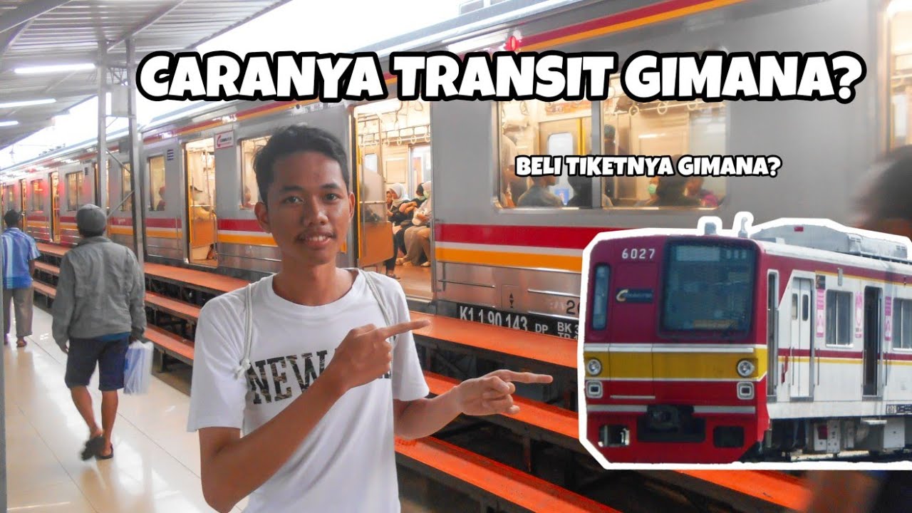 Cara Naik KRL Pertama Kali