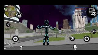 neon iron stickman rope hero and virtual pet buddy 1 and 2 screenshot 5