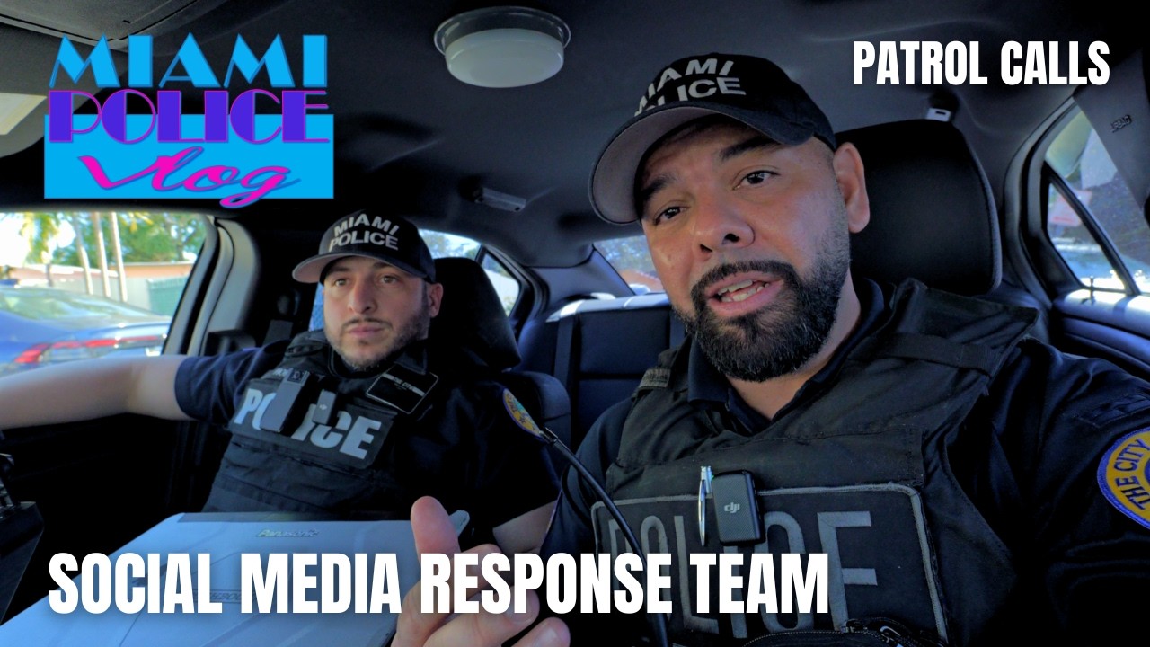 Miami Police VLOG- Social Media Response Team Intro NEW SERIES