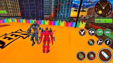 Crocodile Robot Car Game 3D || Android Gameplay