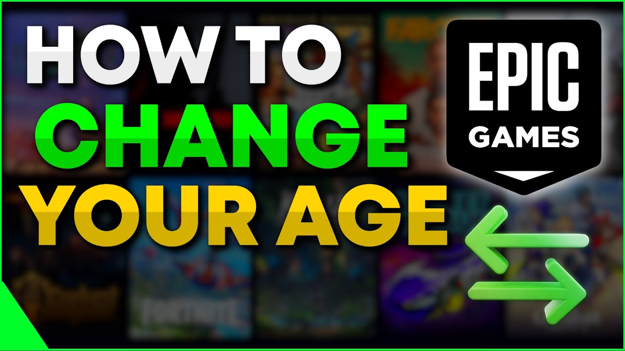 How To Change Your Age In Epic Games (2026)
