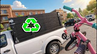 RECYCLING SCRAPYARD MISSIONS Scrap Metal O'clock! Dumpster Scavenging POV β»οΈπ°