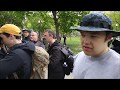 #Antifa Vs  #Trump Supporters Standoff #Boston