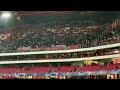 Mooie beelden na afloop van Benfica - Ajax 1-1. 90 minuten lang, voor onze club uit Amsterdam!