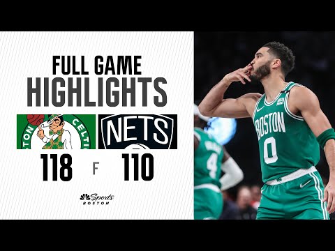 FULL GAME HIGHLIGHTS: Jayson Tatum puts up 41 points in Celtics' fifth straight win