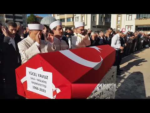 Mülkiye Müfettişi Yavuz, memleketinde toprağa verildi