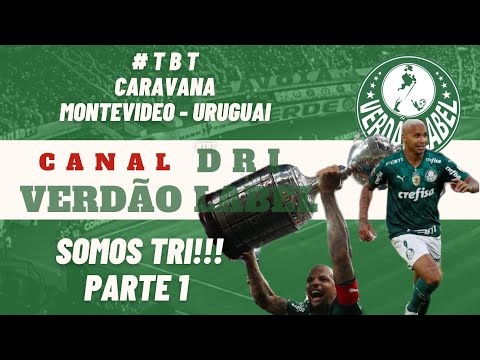 #Tbt viagem para Montevidéu | Tri da Libertadores do PALMEIRAS!!! Parte 1