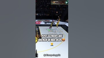 7”4 Post Scorers are BROKEN in NBA 2K26🤬🤦‍♂️ #nba2k #2kshorts #2kcommunity