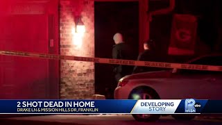 Man, woman found dead inside Franklin home from gunshot wounds