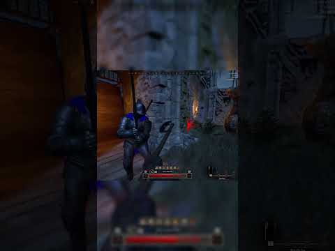 Barbarian Vs Warlock Epic Battle - Dark And Darker