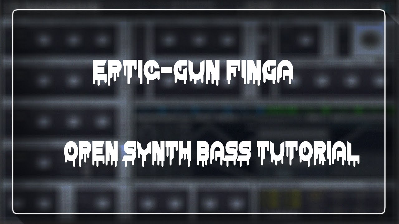 Eptic - Gun Finga Open Synth Bass Tutorial in Massive
