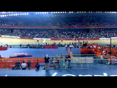 Jody Cundy Unfortunate False Start Men's 1km tt London 2012