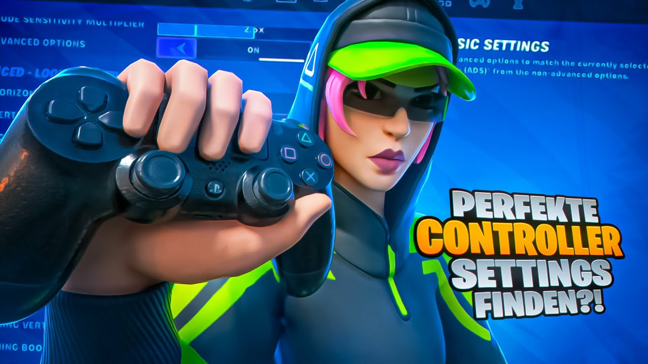 Die PERFEKTEN CONTROLLER SETTINGS FINDEN in Fortnite! 🎮⚙️