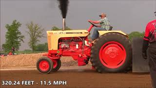 10,000# Farm Tractors  TTPA Pulls At Peck, MI 2019