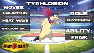 EVERYTHING YOU NEED TO KNOW ABOUT HISUI-TYPHLOSION IN POKEMON CHAMPIONS!