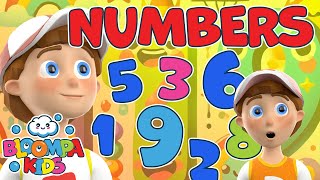 Counting Numbers with Danny | Bloompa Kids | Educational Videos For Kids