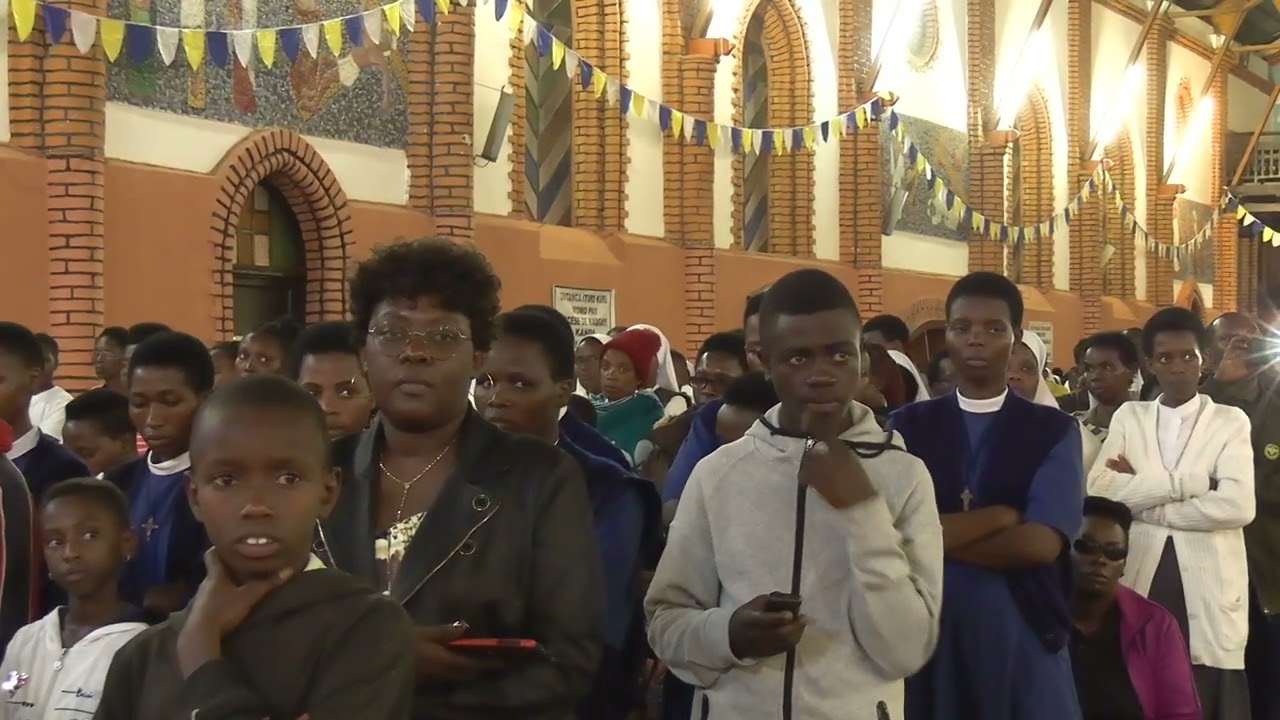Te Deum muri Basilika nto ya Kabgayi, yaririmbwe na Korali Immacule Conception, Gusoza umwaka 2025.