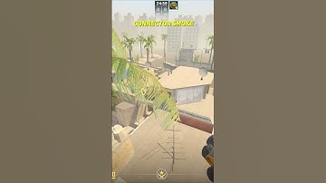 Connector Smoke Mirage From Spawn Guide #shorts #cs2