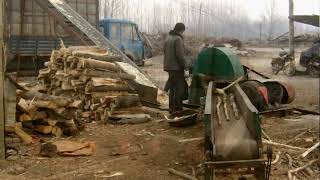 Hongxin Machinery-Disc wood chipper -wood logs