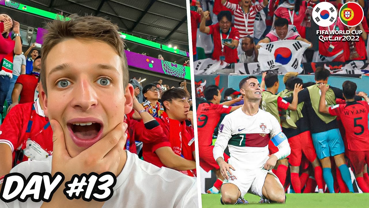 THE MOMENT SOUTH KOREA WIN vs PORTUGAL to QUALIFY at WORLD CUP